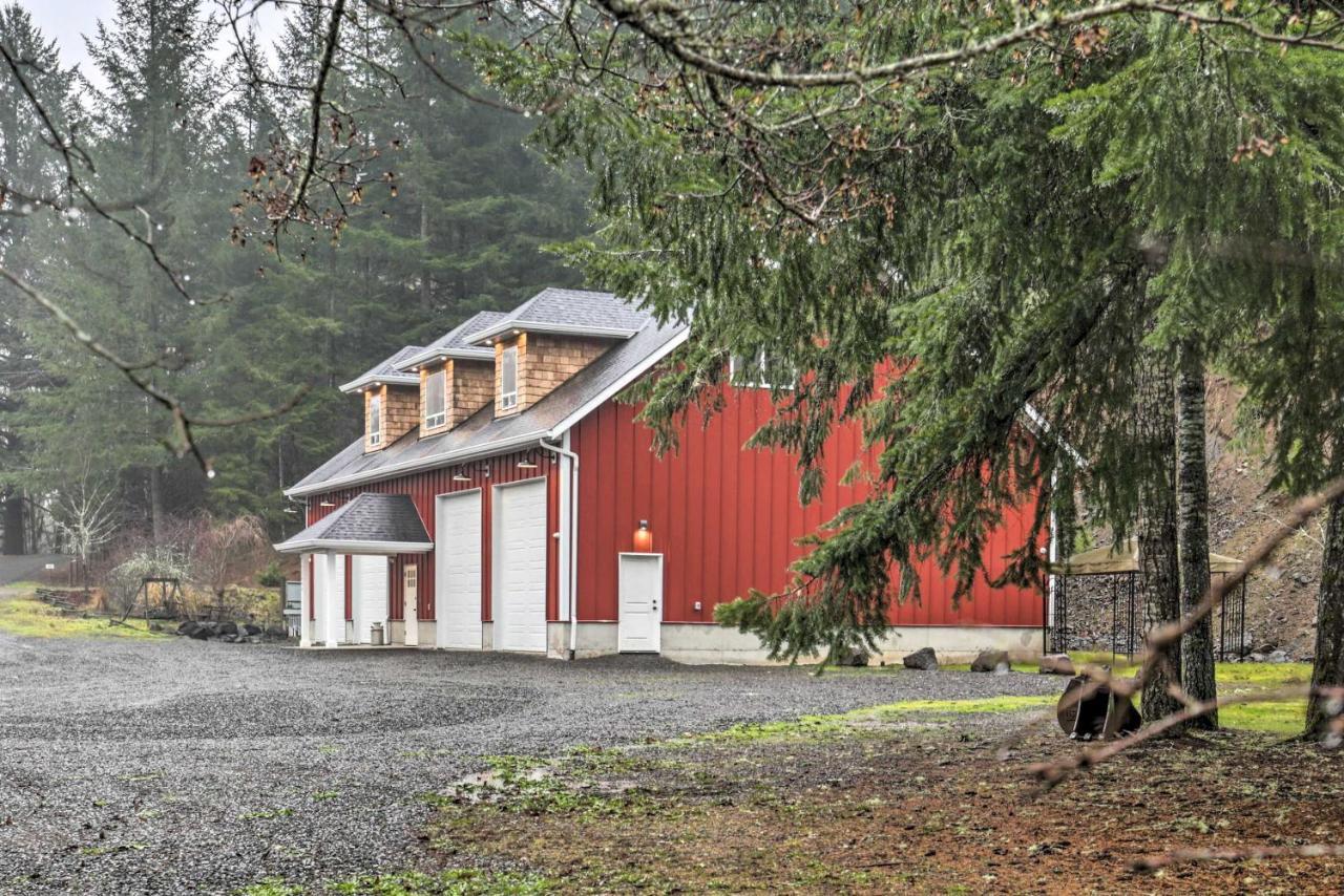 Chic Farmhouse With Creek In Heart Of Wine Country! McMinnville Exteriér fotografie